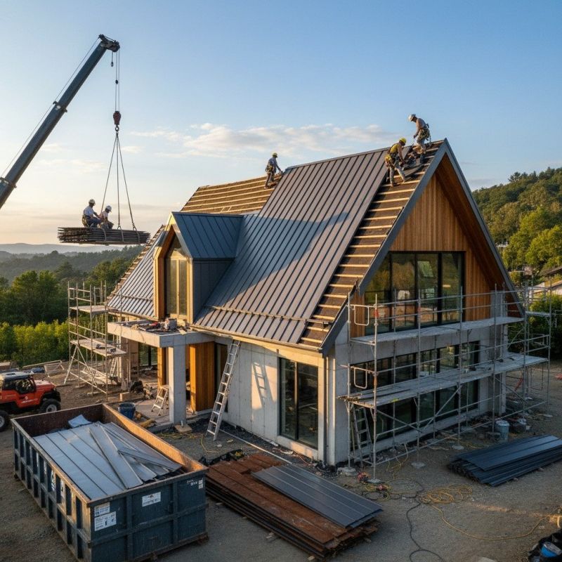 What To Expect During A Professional Metal Roof Replacement